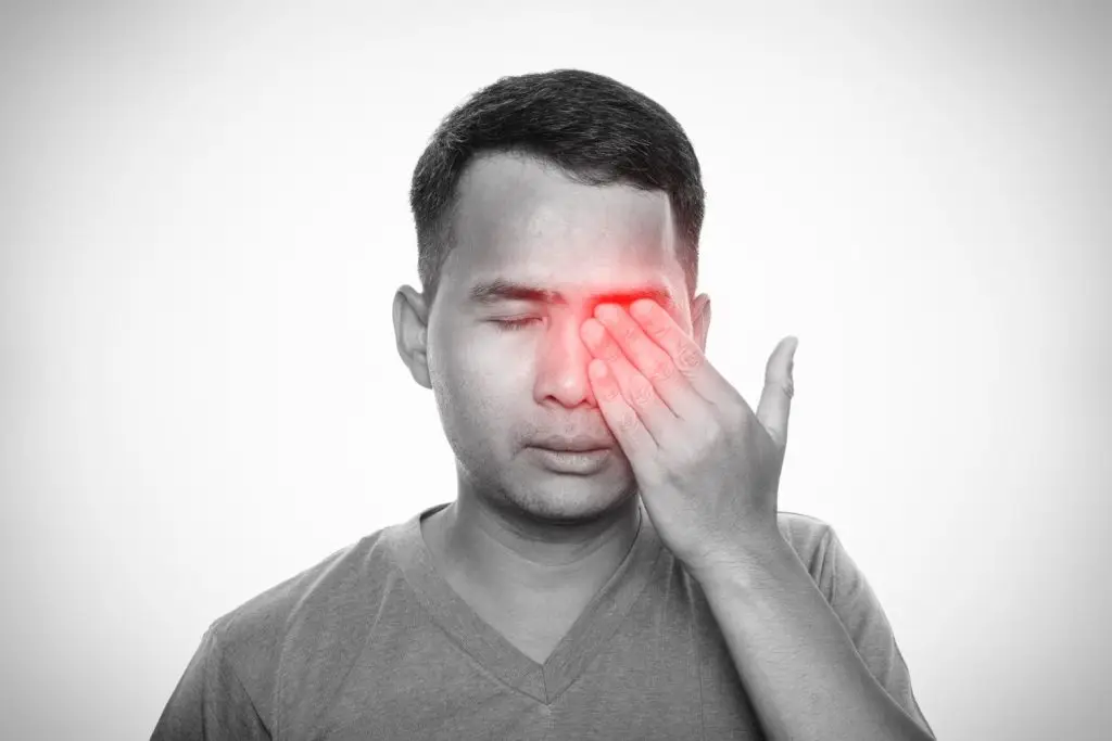 כאב בעין שמאל