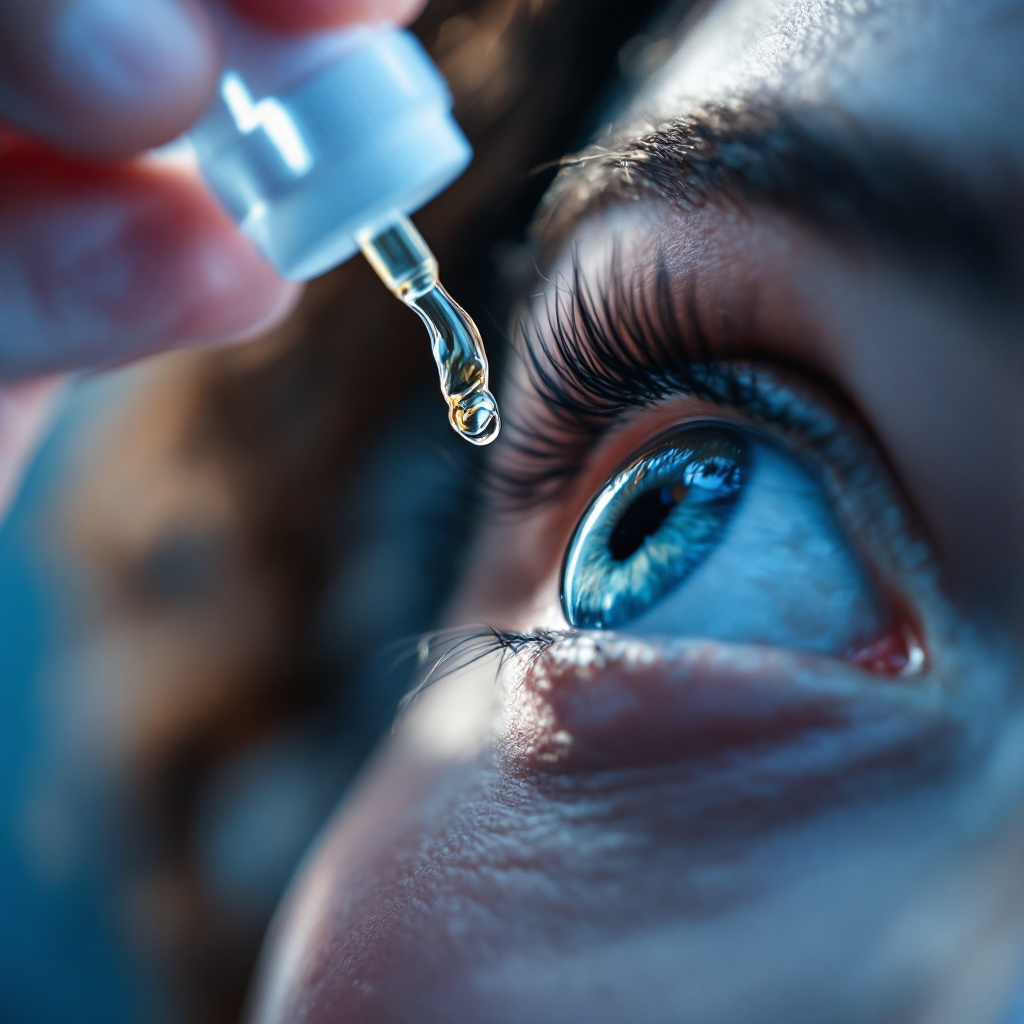 טיפות לעיניים יבשות