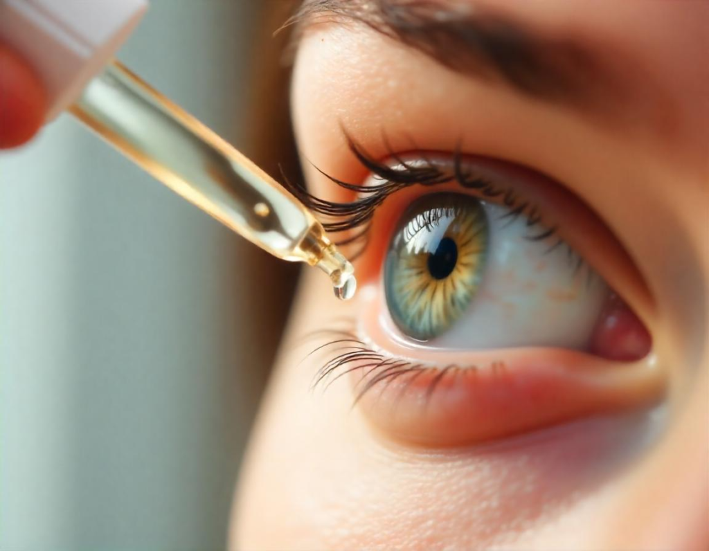 טיפות לחות לעיניים