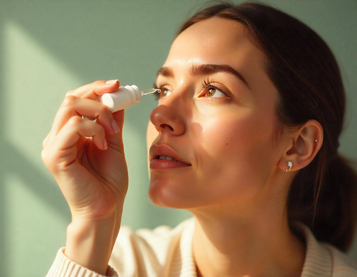 טיפות עיניים נגד יובש