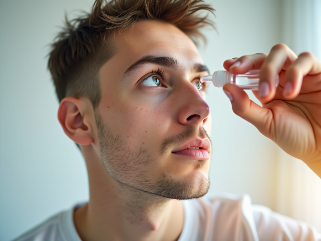 טיפות נגד יובש בעיניים