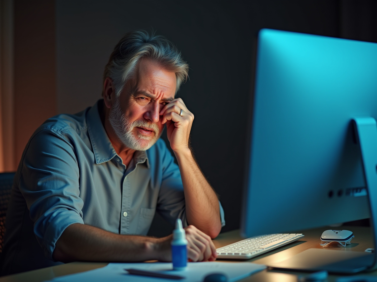 טיפול ביובש בעיניים