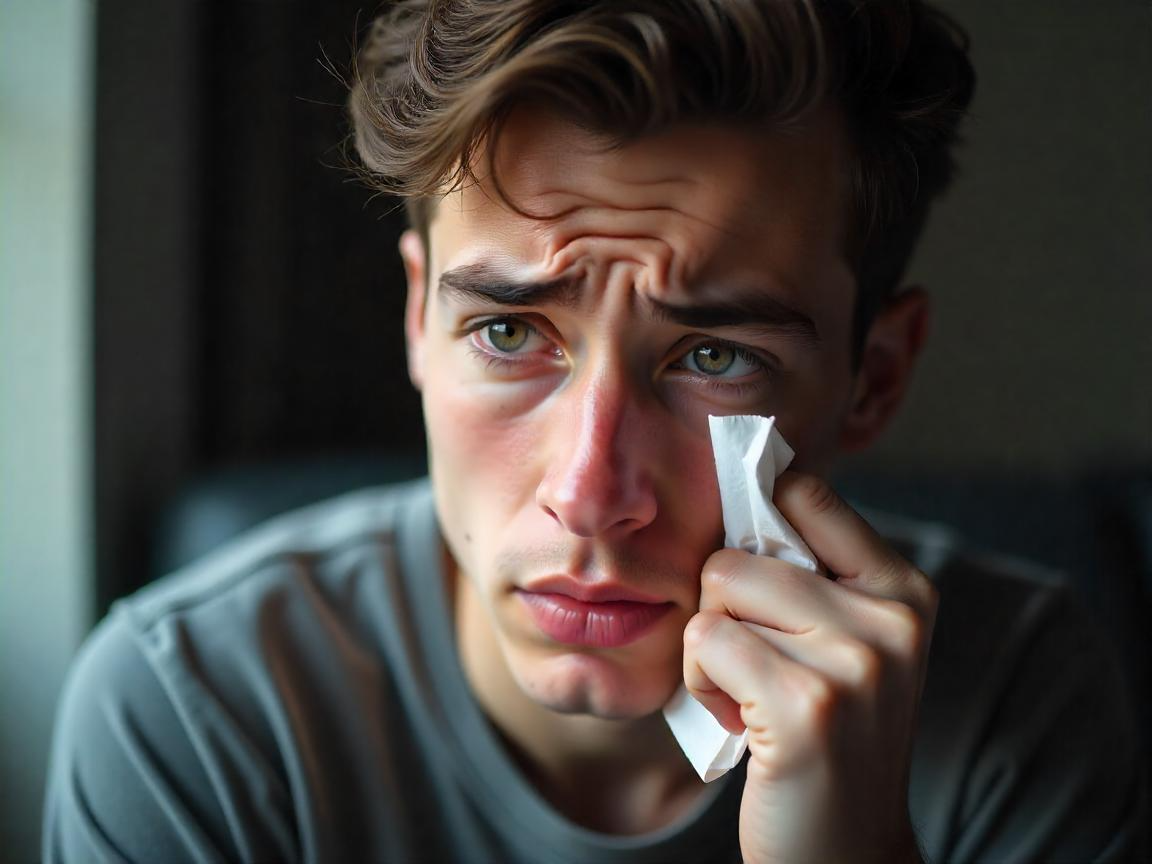 עיניים דומעות כל הזמן