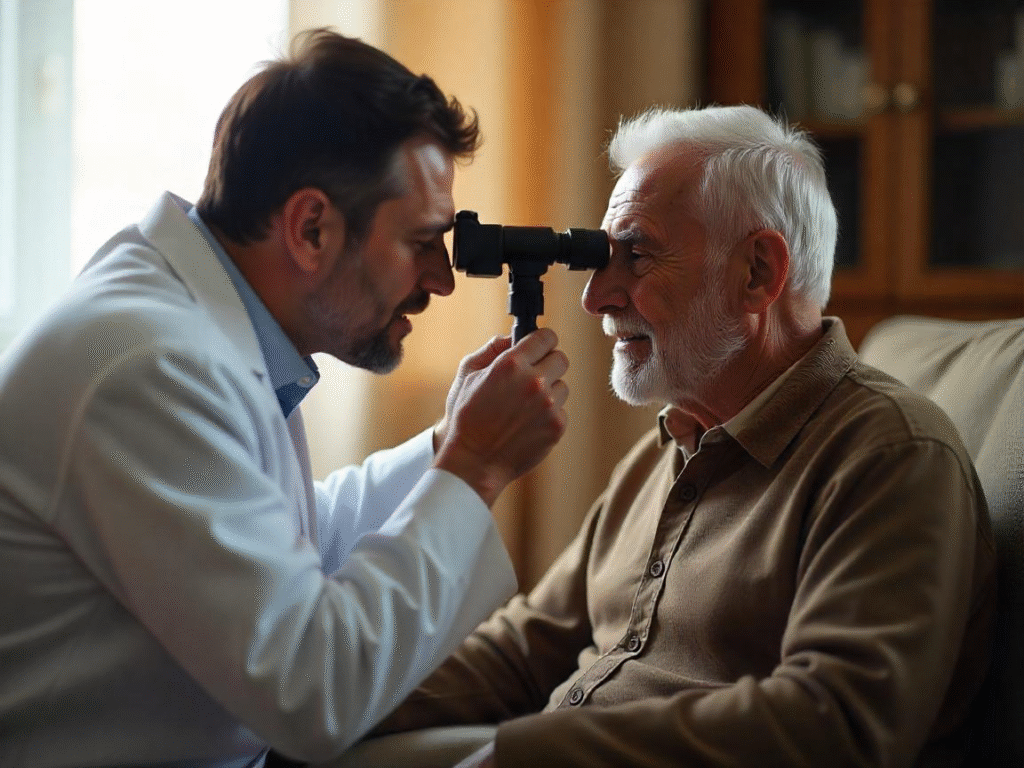 רופא עיניים עד הבית