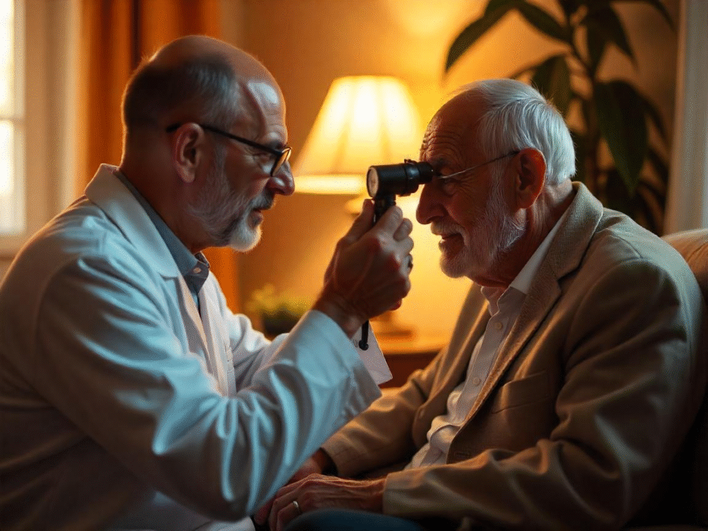 רופא עיניים עד הבית