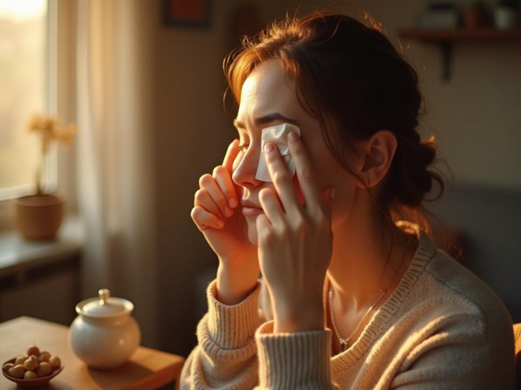 קומפרסים לעין תה