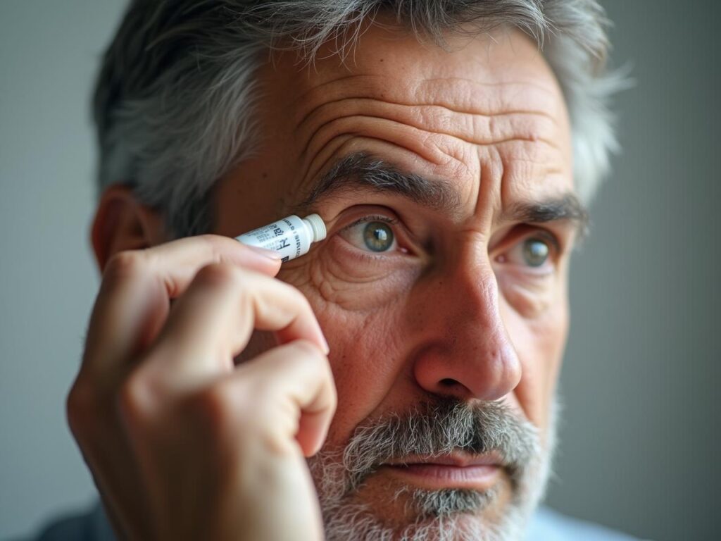 יובש בעיניים טיפול למבוגרים וקשישים