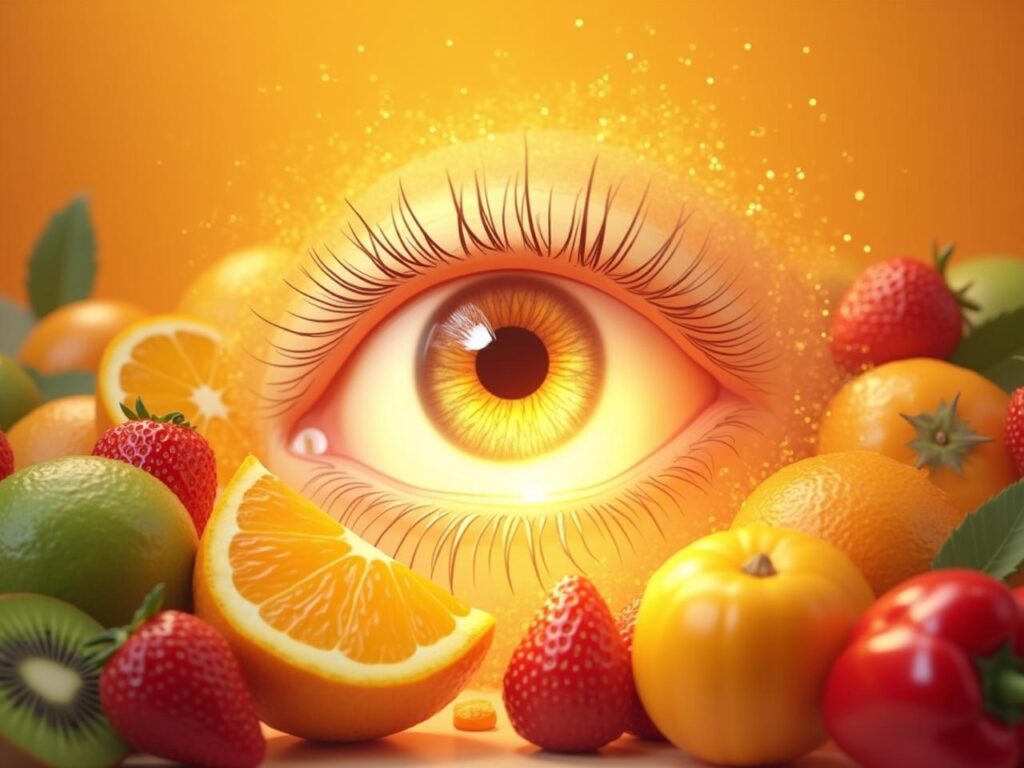ויטמין C לעיניים